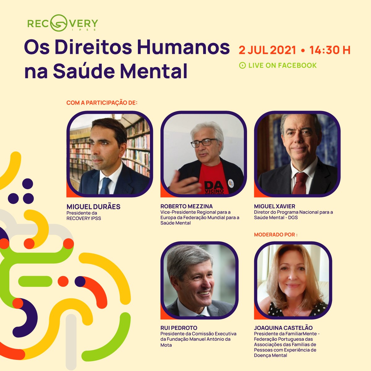 RECOVERY IPSS promove Webinar sobre Saúde Mental