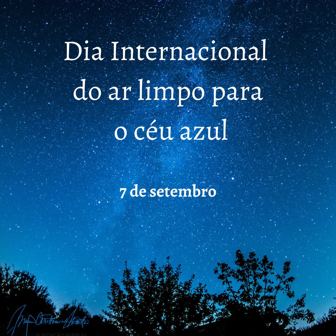 Dia Internacional do Ar limpo para o Céu azul