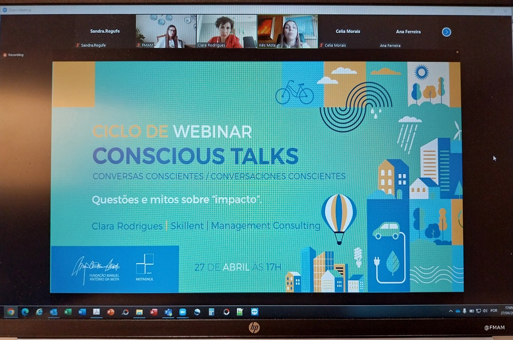 Fundação promoveu webinar “Questões e mitos sobre Impacto”