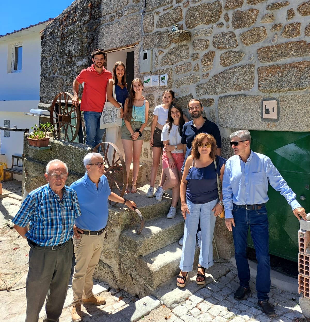 3 novas casas reabilitadas em Fornos de Algodres com o apoio da Fundação Manuel António da Mota